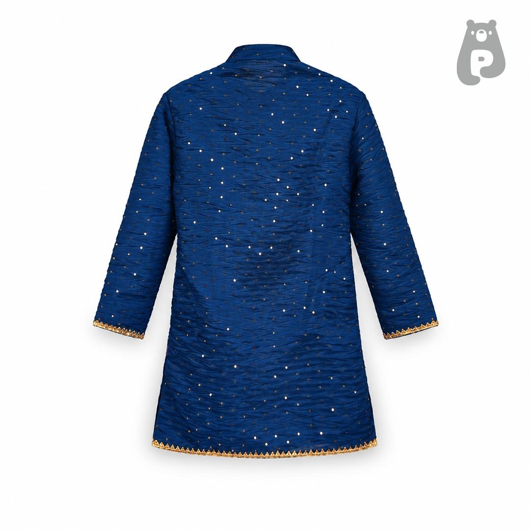 Navy Blue Kurta