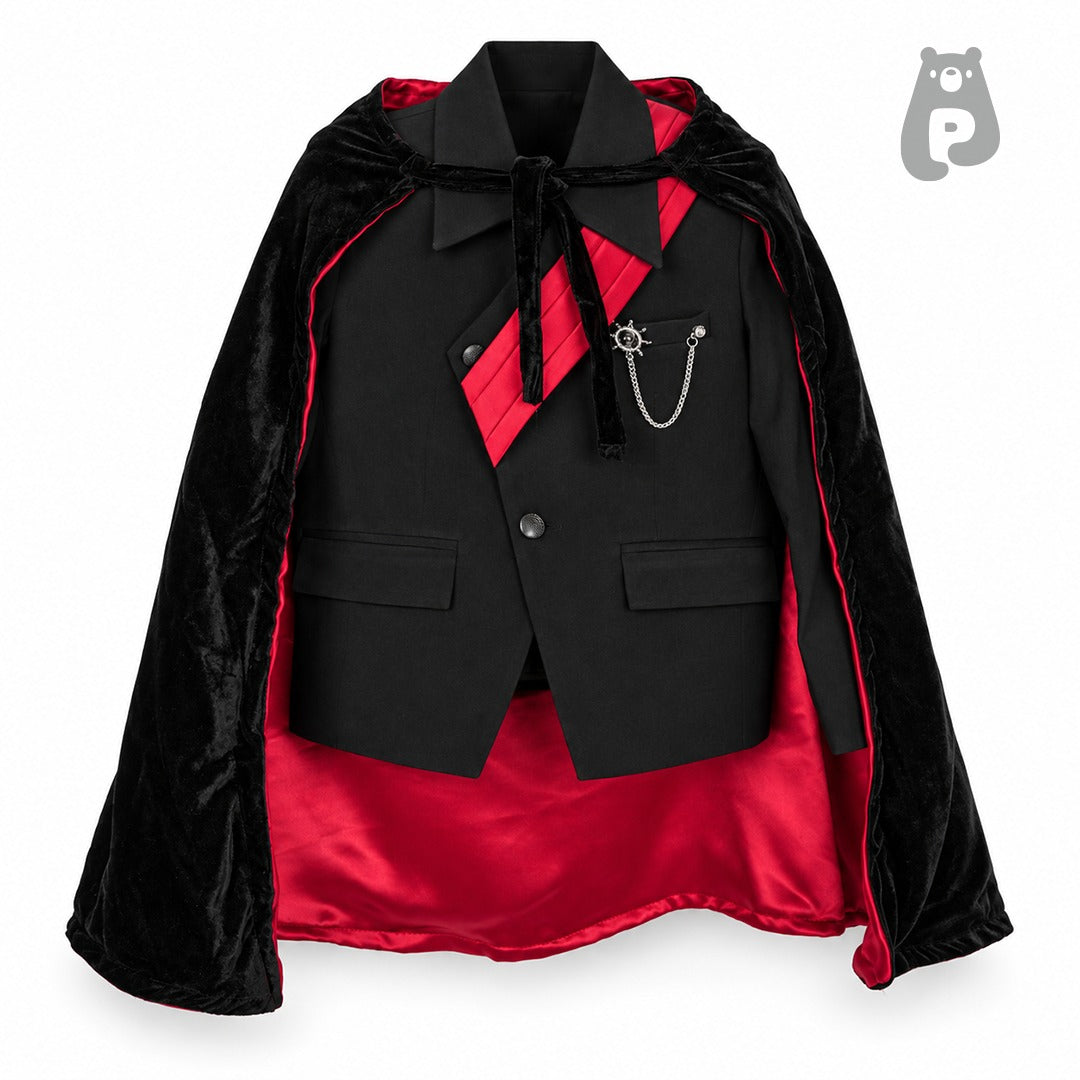 Boys Vampire Costume with Cape