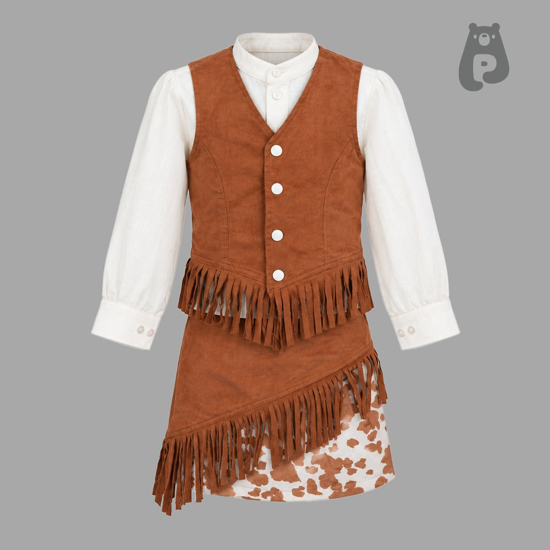 Girls Cowgirl Western Dress