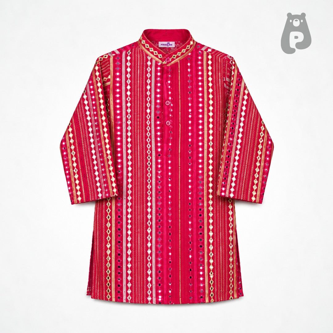 Pink_Sherwani